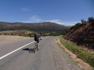 mountain bike road